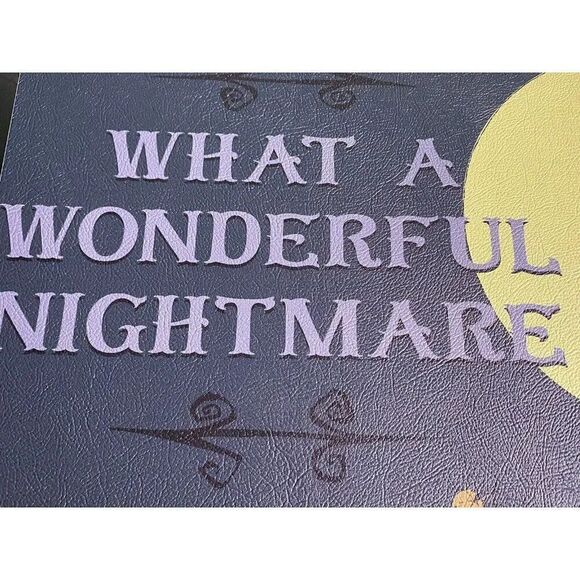 NIGHTMARE BEFORE CHRISTMAS Jack & Sally Anti Fatigue Kitchen Mat 18 x 30” NEW - Picture 6 of 11